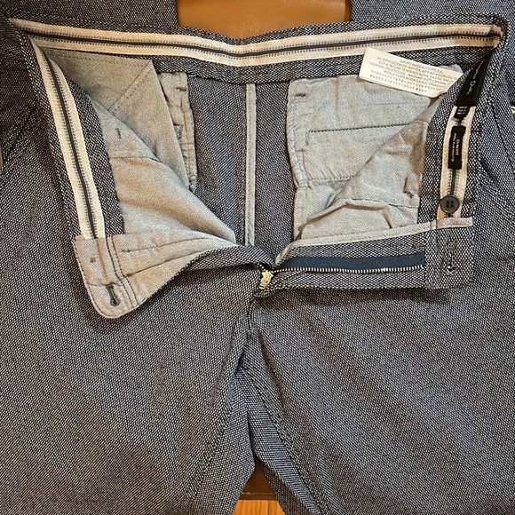 Massimo Dutti Limited Edition Slim Fit Patterned Chinos - Picture 5 of 7